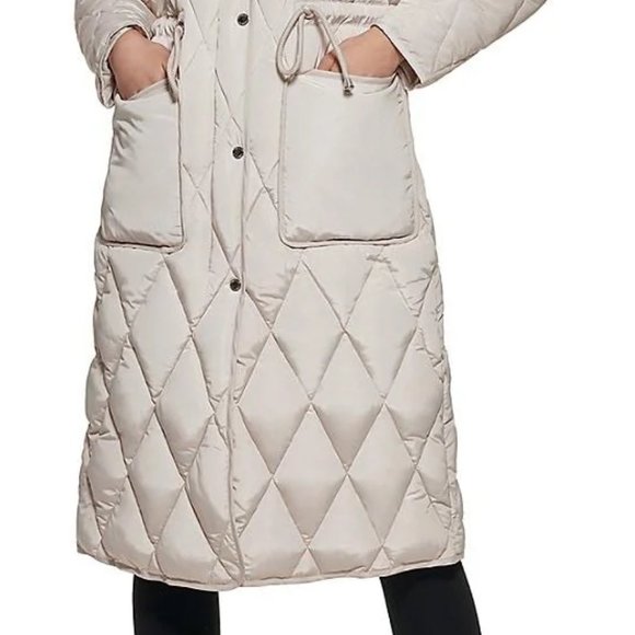 SOLD !!!!!!!!!!!!!!!!!!!Kenneth Cole New York Quilted Puffer Stadium Jacket - Picture 2 of 4